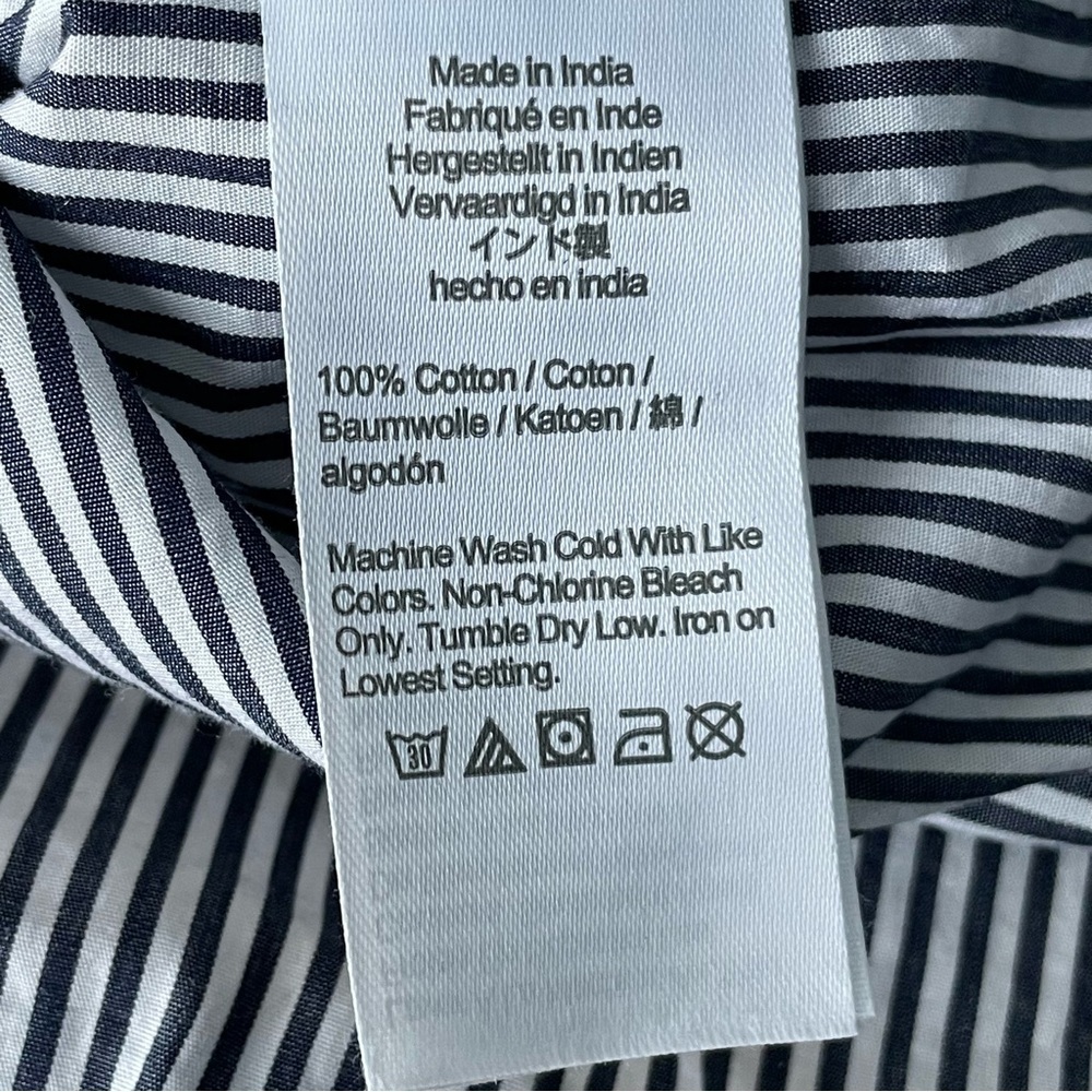 J. Crew Classic-fit crisp cotton poplin shirt-dress 54150 - Picture 14 of 15